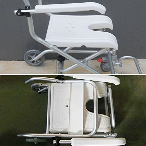 MGMDIAN Sedia da Bagno - Sedia da Doccia Sedia da Bagno Sgabello da Bagno per disabili Anziano - Sedia da Bagno da Donna I...