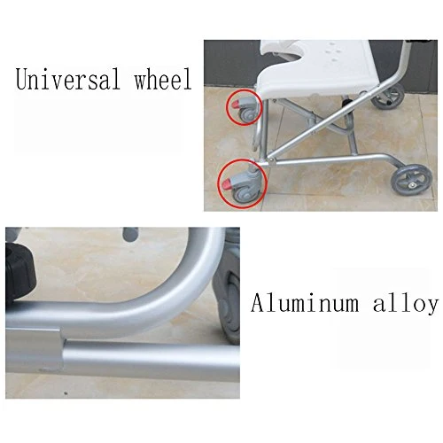 MGMDIAN Sedia da Bagno - Sedia da Doccia Sedia da Bagno Sgabello da Bagno per disabili Anziano - Sedia da Bagno da Donna I...