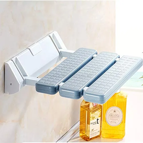 MGMDIAN Sedile Ribaltabile per Il Bagno - Sgabello da Doccia Sgabello Pieghevole Parete - Sgabello da Parete Sedia da Bagn...