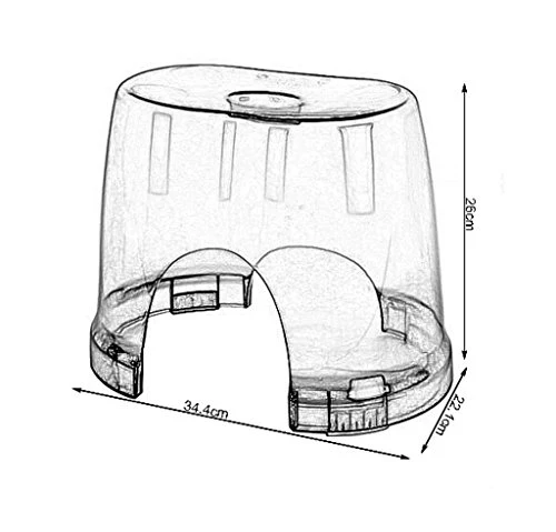 MGMDIAN Sgabello da Bagno Antiscivolo - Sgabello per Bambini Sgabello Basso Sgabello da Bagno plastica - Sgabello da Bagno...