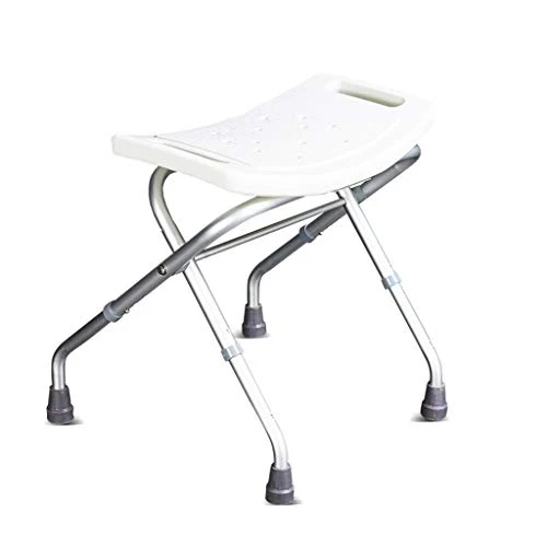 MGMDIAN Sgabello da Bagno Pieghevole Antiscivolo Pieghevole Sedia da Bagno Pieghevole per Anziani Donne Incinte Accessori...