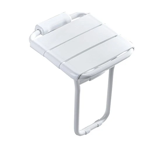 MGMDIAN Sgabello da Bagno Pieghevole per Il Bagno - con Sedile per Le Gambe Accessori da Bagno