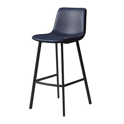 Miwaimao - Sedia da bar stabile ferro battuto, ideale per la casa, il tempo libero, sedia da bar confortevole (colore , di...