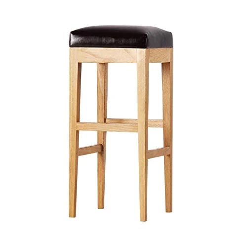 Miwaimao - Seggiolone da bar legno massiccio, confortevole (dimensioni: 30 x 30 x 71 cm), 30 x 30 x 71 cm