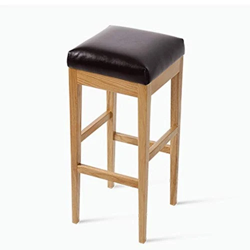 Miwaimao - Seggiolone da bar legno massiccio, confortevole (dimensioni: 30 x 30 x 71 cm), 30 x 30 x 71 cm