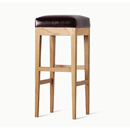 Miwaimao - Seggiolone da bar legno massiccio, confortevole (dimensioni: 30 x 30 x 71 cm), 30 x 30 x 71 cm