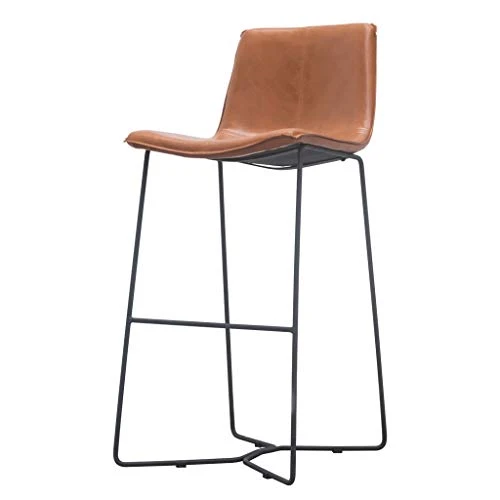 MMAXZ Chair seggiolone Schienale Nordic Iron Bar Tavola Sedia Creativo High Chair Bar Chair Front Desk Bar Sgabello Sempli...