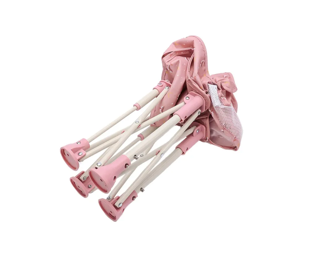 Monneka- Sedia Pieghevole per Bambini Pink Whale