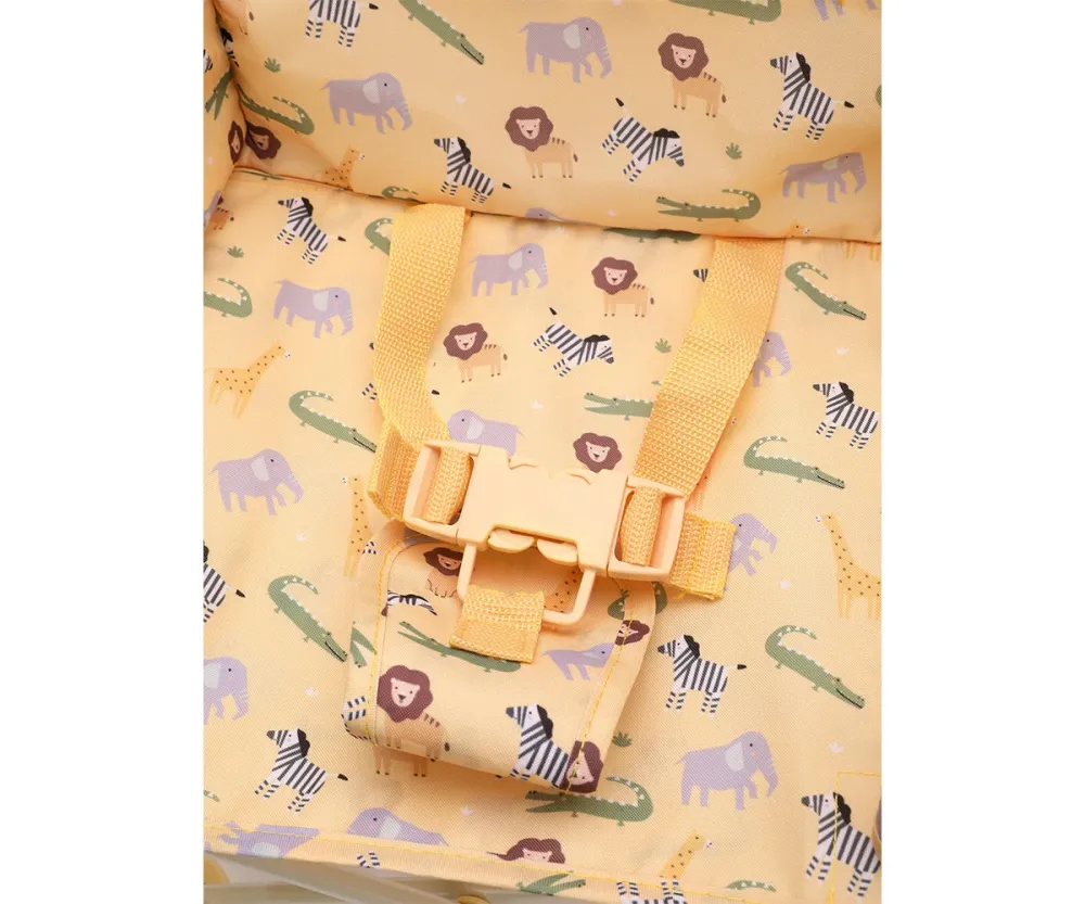 Monneka- Sedia Pieghevole per Bambini Wild Animals