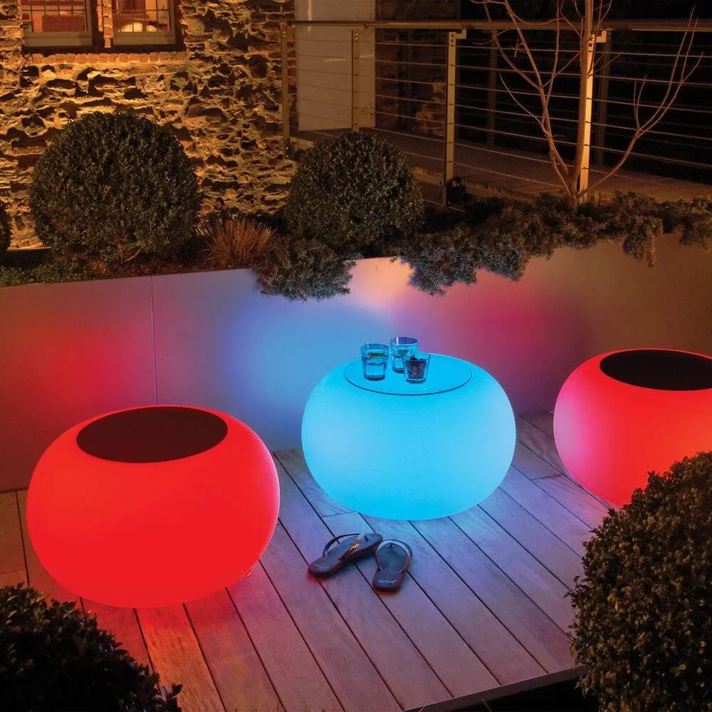 Moree Tavolo o sgabello LED per esterni Bubble