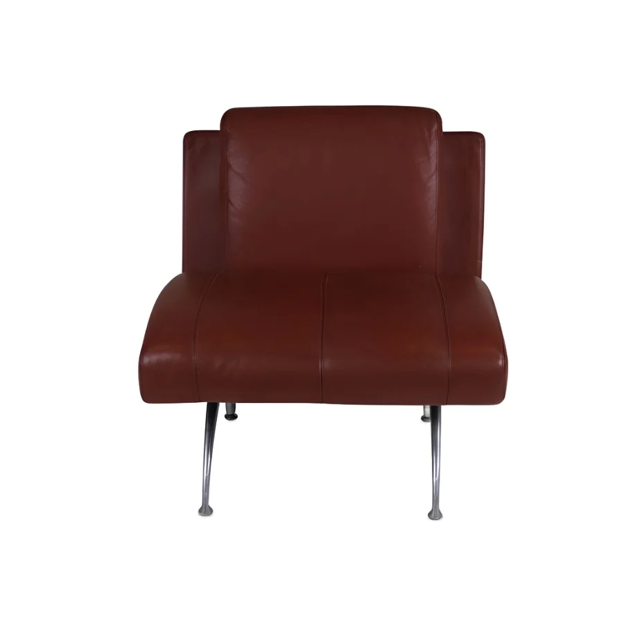 Moroso: sedia design pelle morbida - rinnovata