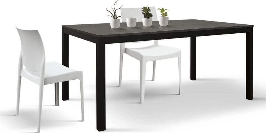 MOSY - sedia moderna polipropilene cm 46 x 54 x 80 h Bianco Milani Home