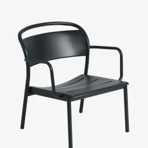 poltrona lounge acciaio lineare MUUTO