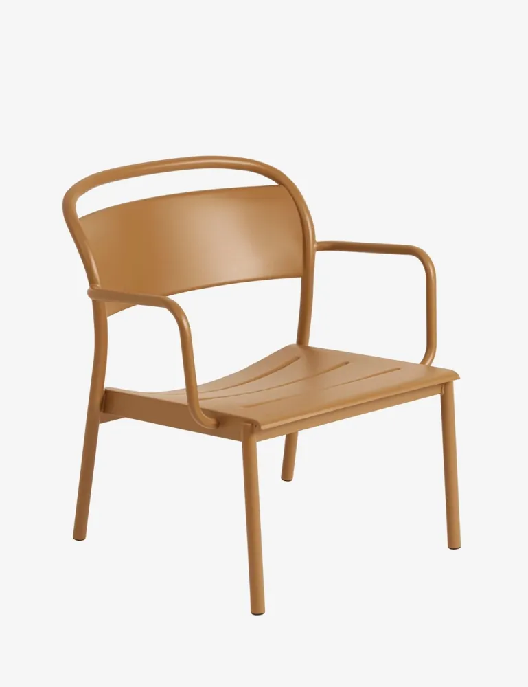 poltrona lounge acciaio lineare MUUTO