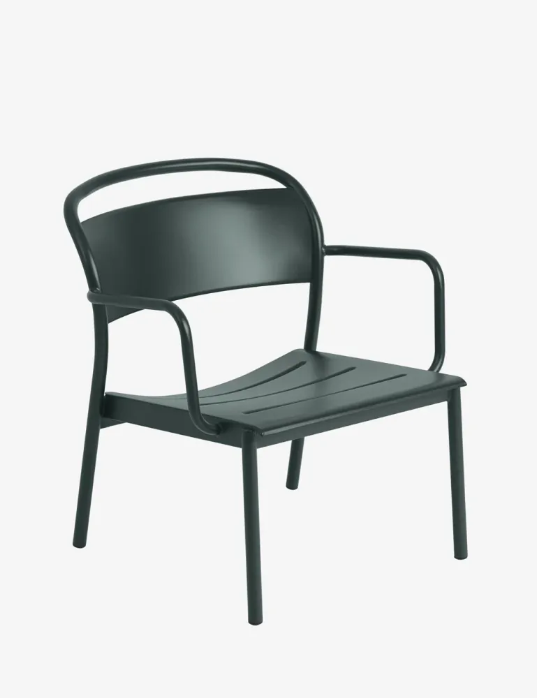 poltrona lounge acciaio lineare MUUTO