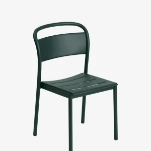 sedia laterale acciaio lineare MUUTO