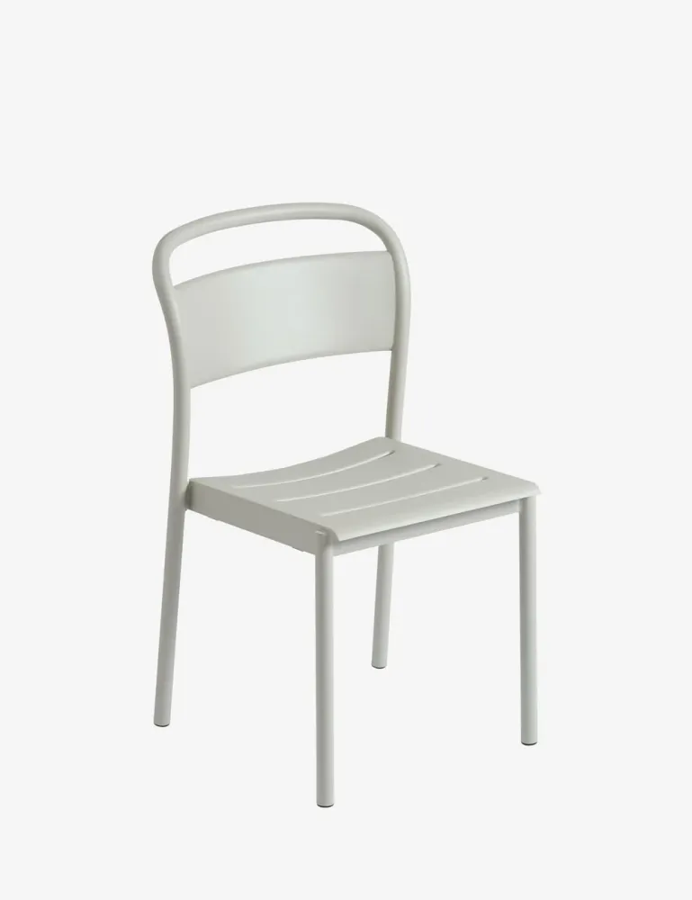 sedia laterale acciaio lineare MUUTO
