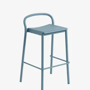 sgabello da bar acciaio lineare MUUTO