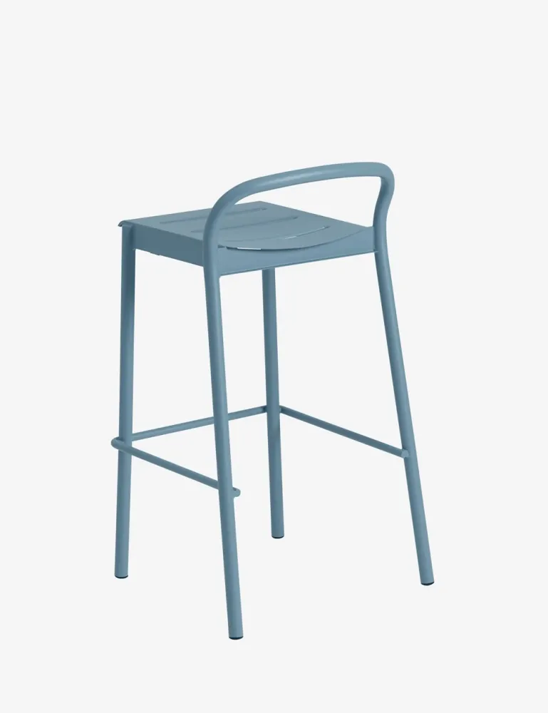sgabello da bar acciaio lineare MUUTO