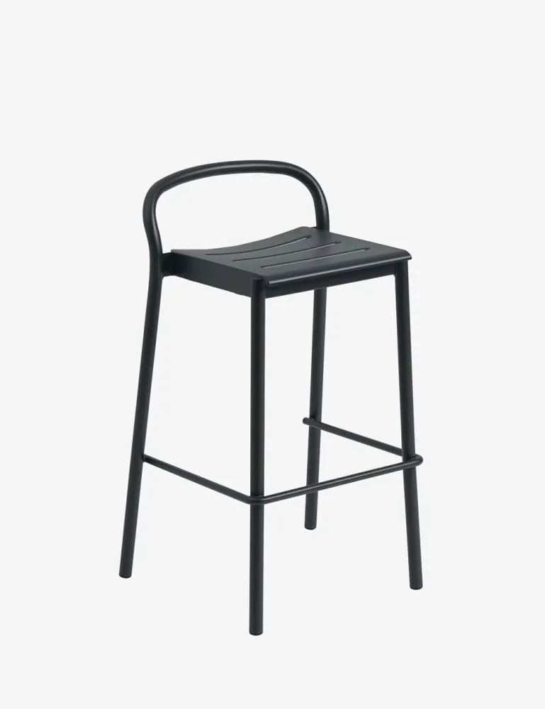 sgabello da bar acciaio lineare MUUTO