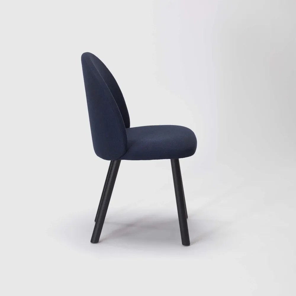 NASU Sedia laterale Nero-Blu Navy