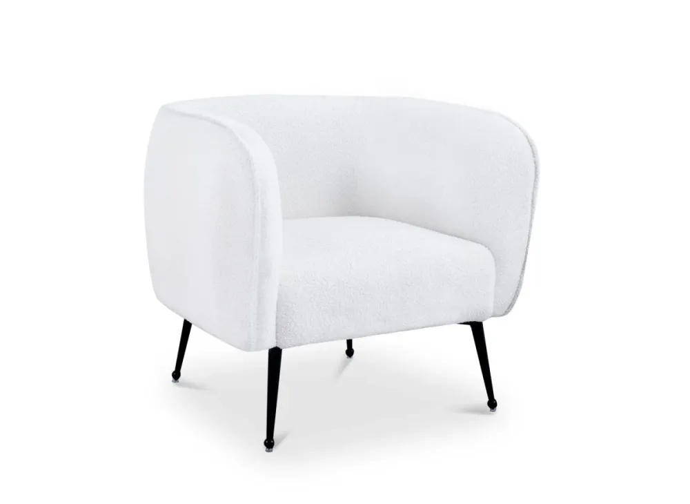 Poltroncina trasformabile tessuto spugna bianco PERRY NBC