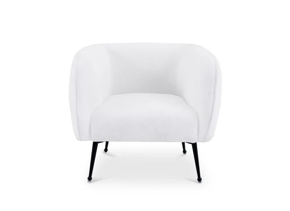 Poltroncina trasformabile tessuto spugna bianco PERRY NBC
