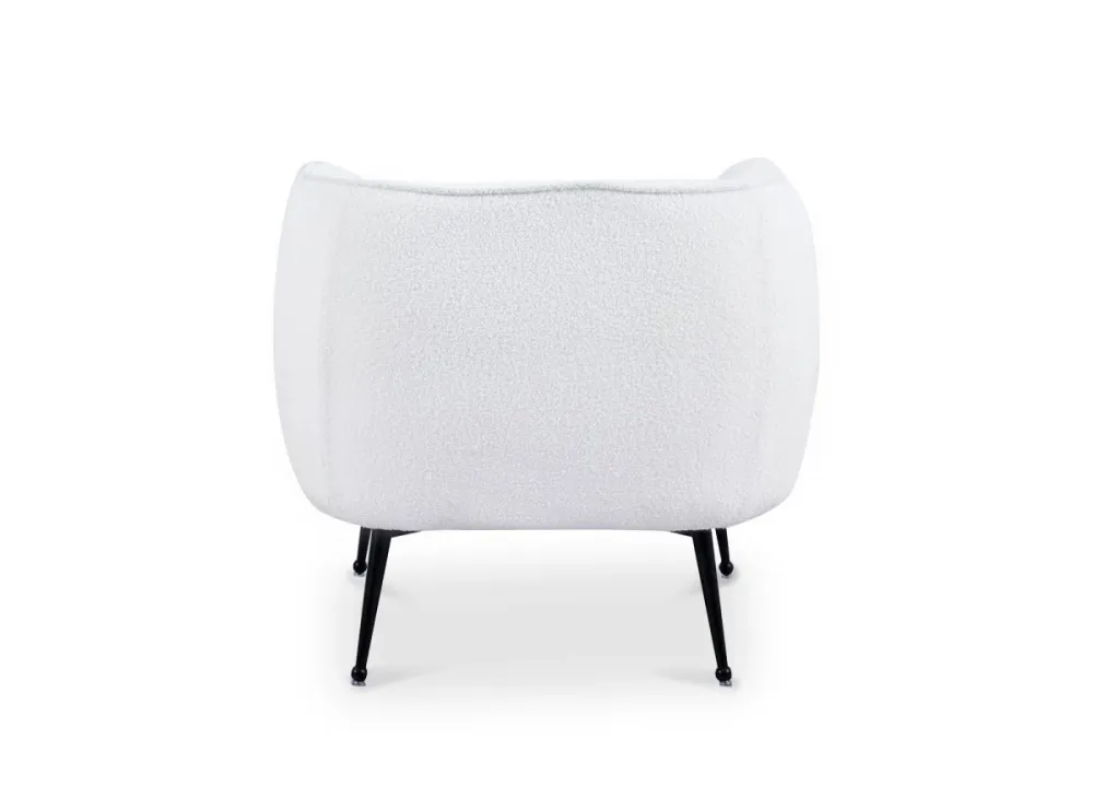Poltroncina trasformabile tessuto spugna bianco PERRY NBC