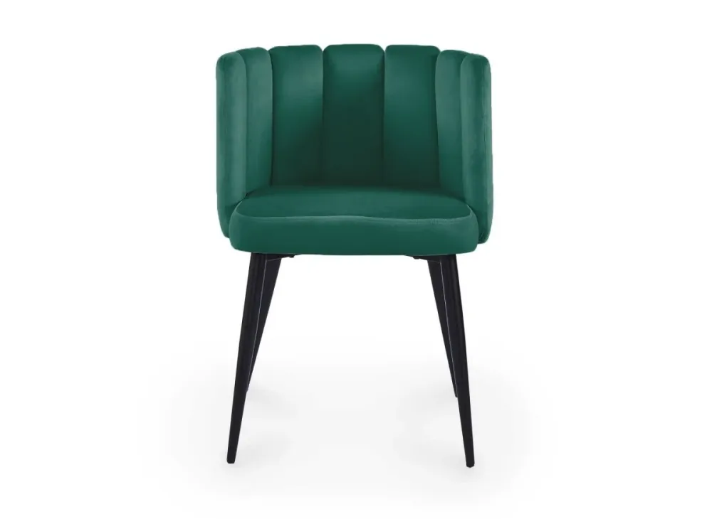 Set di 2 sedie di design velluto verde DEBBY NBC