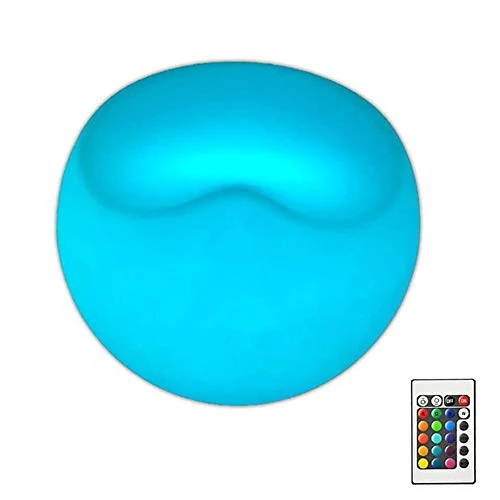NDHENG Sedia Sgabello plastica LED Luminoso Creativo Bar Mobili Outdoor Bar colorato Sgabello colorato Luminoso Cubo Sgabe...