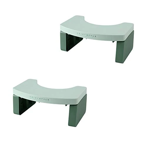Niduo Bear Bagno Step Up Sgabello Sgabello Plastica Addensato Sgabello per Sedile Plastica, Donne Incinte WC Poggiapiedi 2...