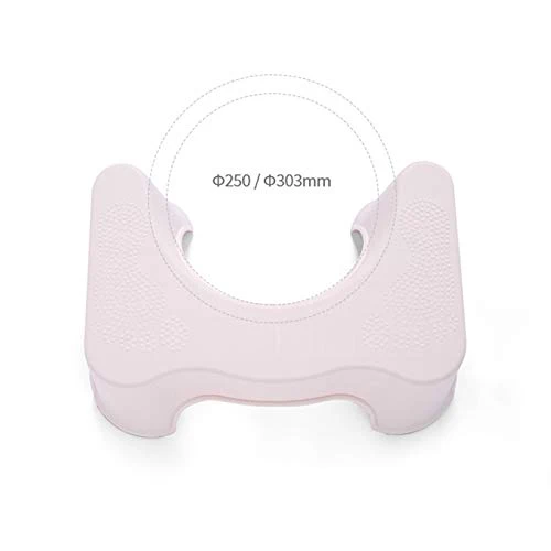 Niduo Bear Sgabello da Bagno Bagno Le Donne Incinte Step Up Sgabello Sgabello Ispessito plastica, poggiapiedi WC Antiscivo...