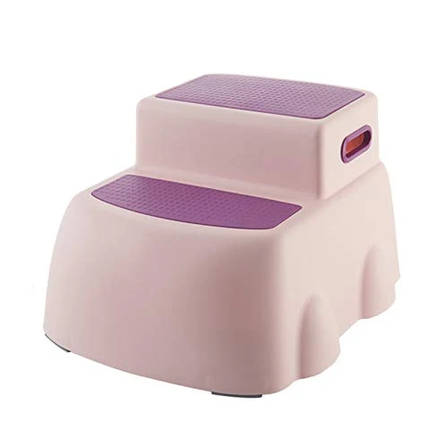 Niduo Bear Sgabello Doppio Passo per I più Piccoli, Toilette Sgabello Poggiapiedi, Divertimento Bagno Servizi Igienici Cas...