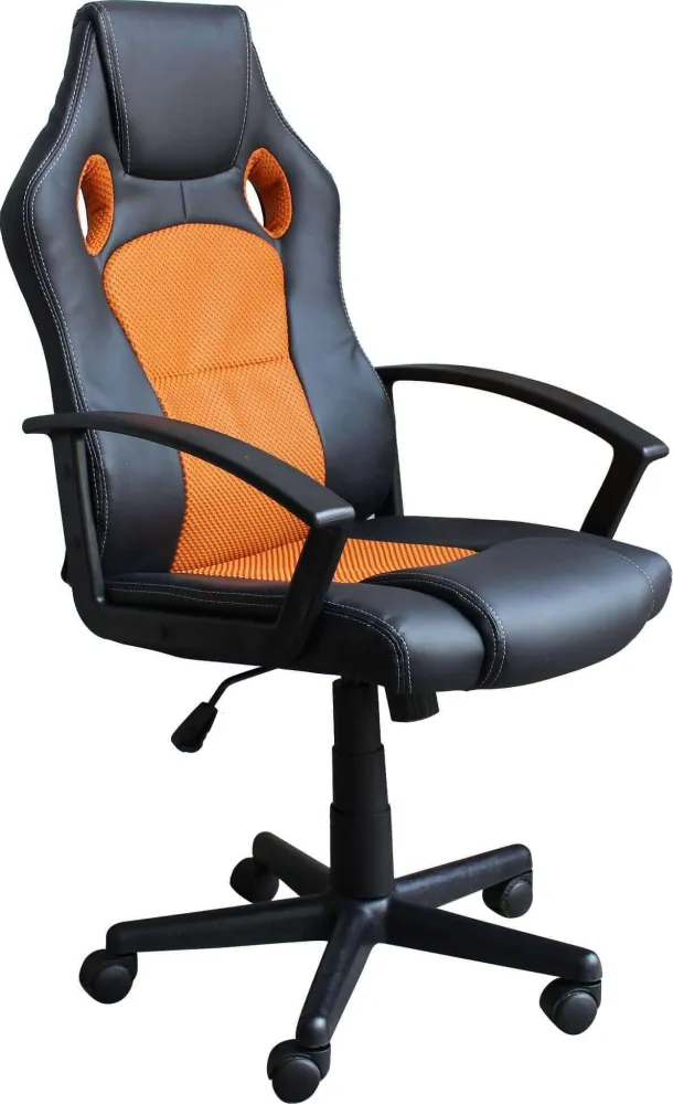 NIKOLAI - poltrona da gaming Arancione Milani Home