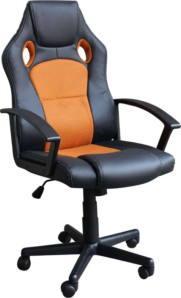 NIKOLAI - poltrona da gaming Arancione Milani Home