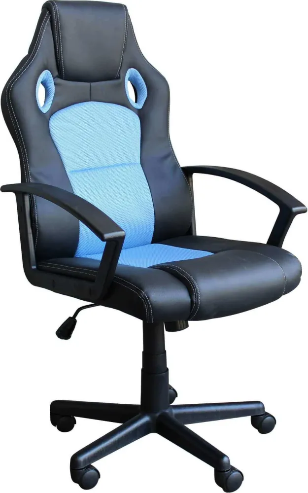NIKOLAI - poltrona da gaming Azzurro Milani Home