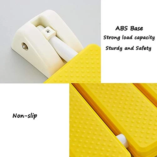Nologo Sicurezza Giallo Doccia Sgabello Pieghevole Parete Bagno Chair Corridoio Sedia Parete Anziani Anti-Slip Doccia Sedi...