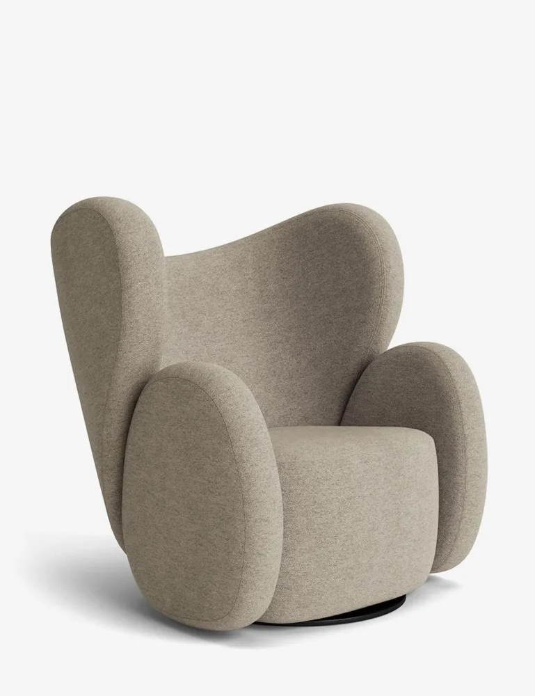 grande grande sedia bouclé Norr11
