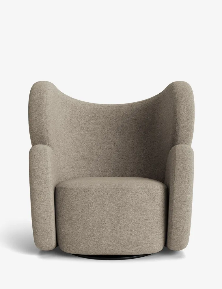 grande grande sedia bouclé Norr11