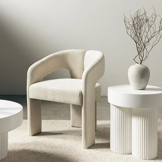 Sedia imbottita JOEL, beige NOVA NOOK