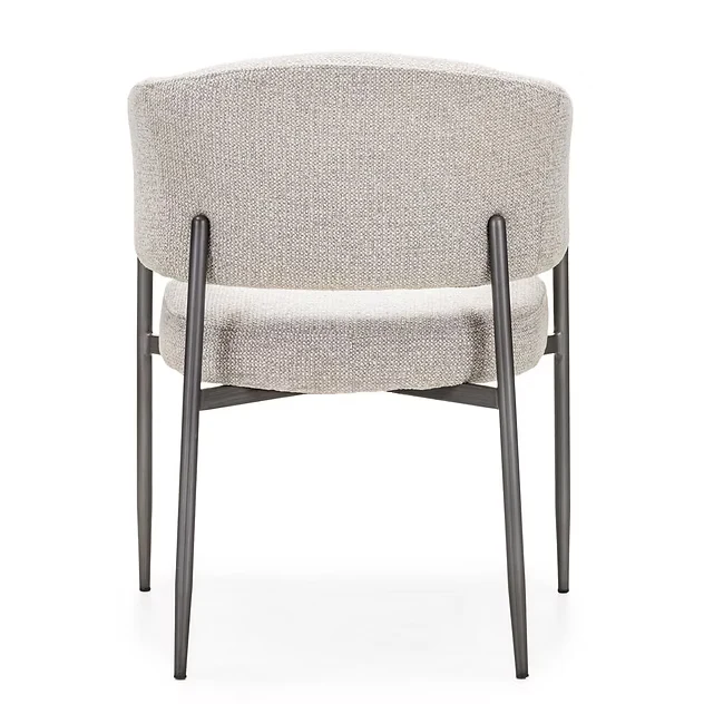 Sedia imbottita UMBRIA, beige/grigio NOVA NOOK