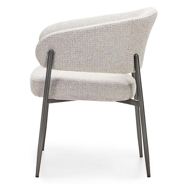 Sedia imbottita UMBRIA, beige/grigio NOVA NOOK