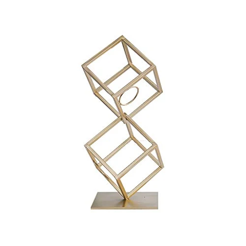 Supporto per ripiano Cubo creativo espositore da banco metallo per esposizione verticale Cubo creativo Design moderno per...