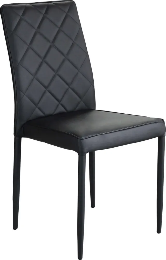 ODDISH - sedia da pranzo moderna Nero Milani Home