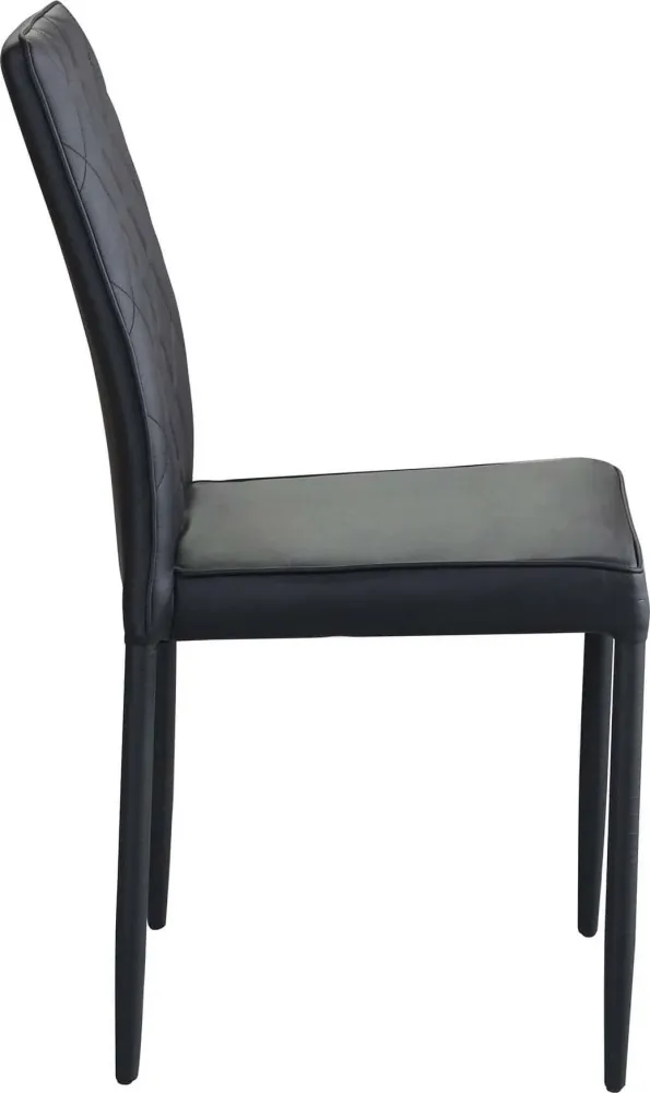 ODDISH - sedia da pranzo moderna Nero Milani Home