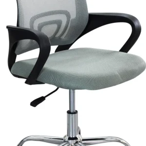 OLEG - sedia da ufficio Grigio chiaro Milani Home