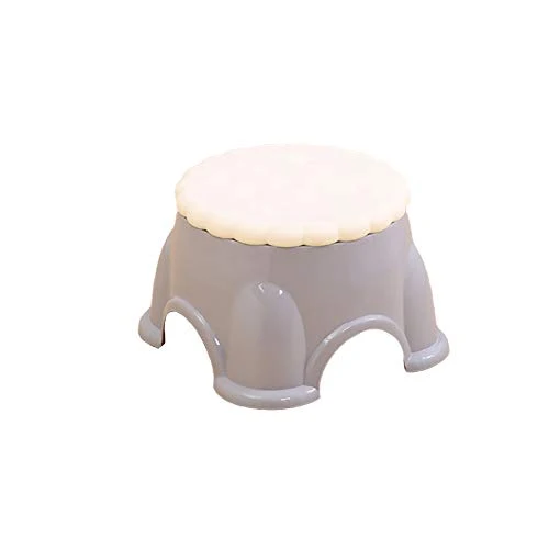 Omenluck, sgabello da bagno antiscivolo, portatile, multiuso, facile da riporre