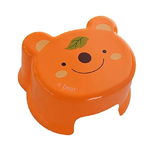 Omenluck - Sgabello plastica per bambini, misura piccola, antiscivolo, perfetto per bagno interno ed esterno