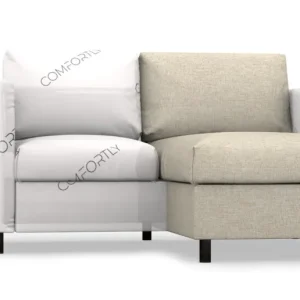Ordine speciale per Deborah - Copertura sezione chaise longue FINNALA IKEA tessuto Como, colore Sand