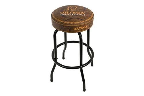 Ortega Guitars OBS30V2 - Sgabello da bar Pelle, 30", marrone
